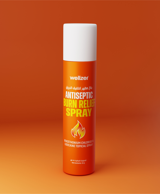 wellzer Antiseptic Burn Relief Spray 55g